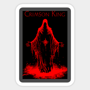 Crimson King Sticker